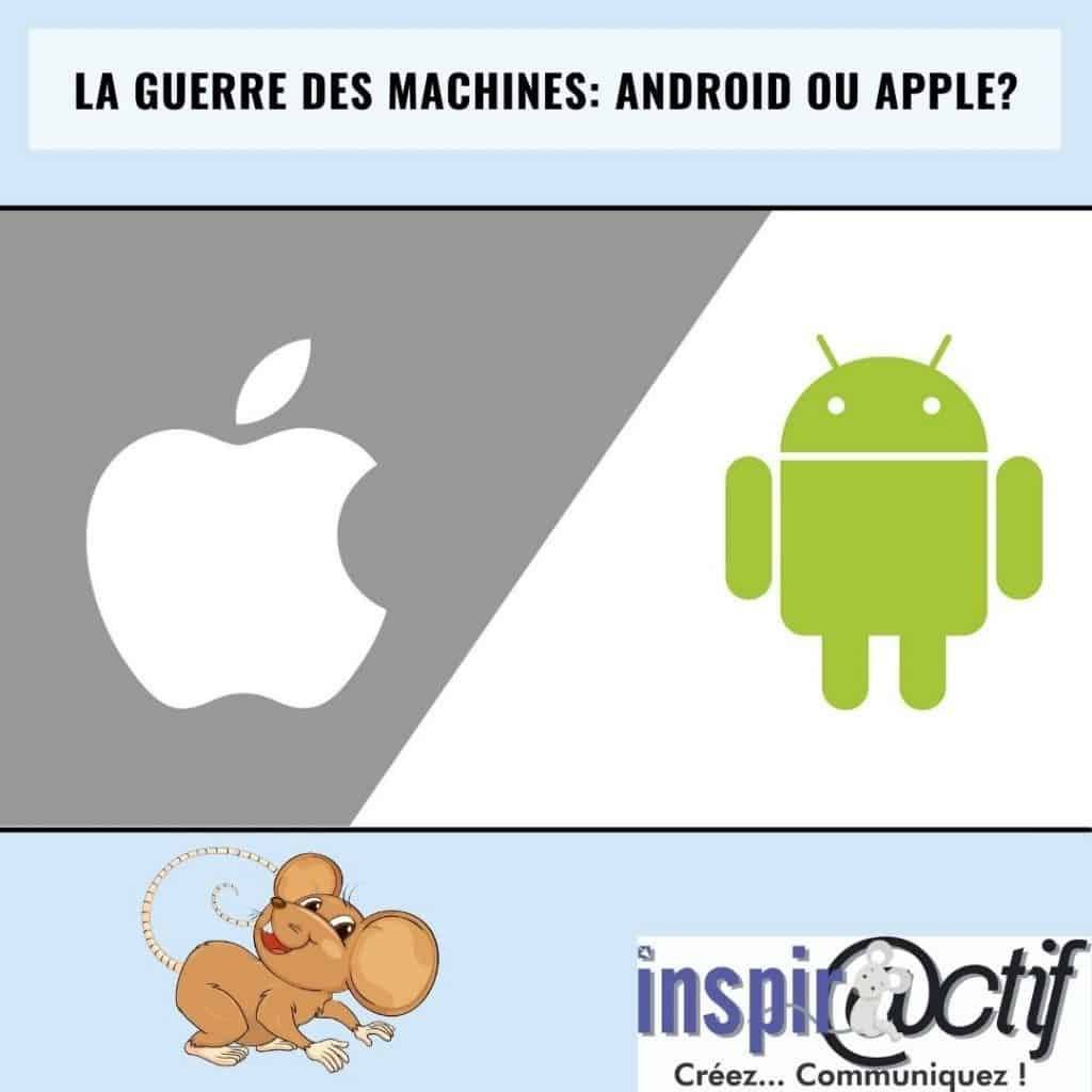 Lire la suite à propos de l’article La guerre des machines: Android ou Apple?