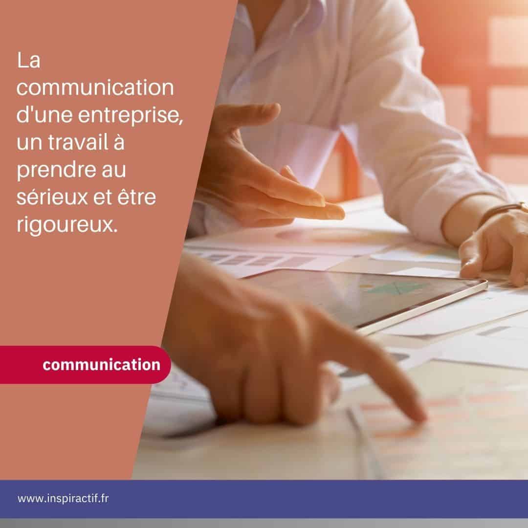 You are currently viewing La communication d’une entreprise, un travail à prendre au sérieux et être rigoureux.